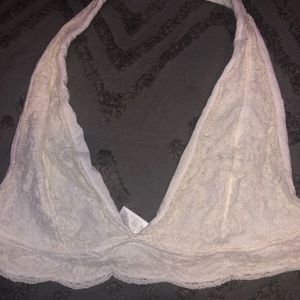 Urban outfitters cream lace bralette